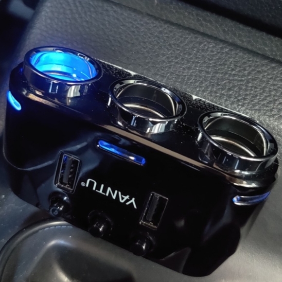 Yantu 12V 3 Socket Car Charger Adapter - Picture 7 of 7